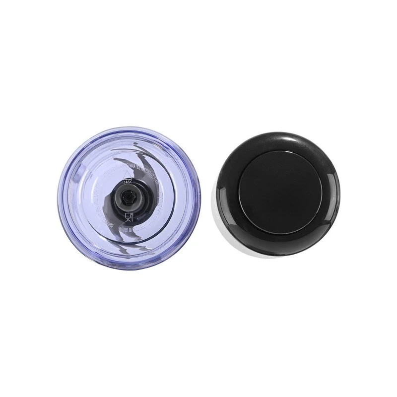 FOOD CHOPPER BLACK PLUS 400w WITH PLASTIC BOWL 500ml