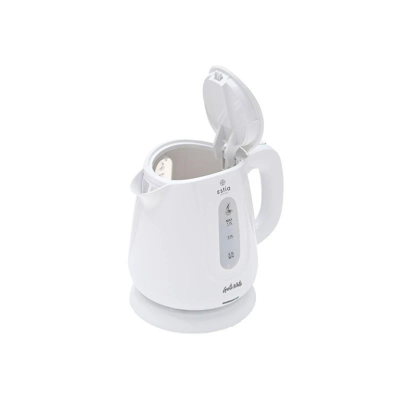 KETTLE GUSTO WHITE STAINLESS STEEL 1lt 1.100w