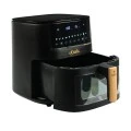 ESTIA ΦΡΙΤΕΖΑ ΑΕΡΟΣ OAK 1650w 7.2lt ME ΨΗΦΙΑΚΗ ΟΘΟΝΗ &amp; 11 ΠΡΟΓΡΑΜΜΑΤΑ ΜΑΓΕΙΡΕΜΑΤΟΣ