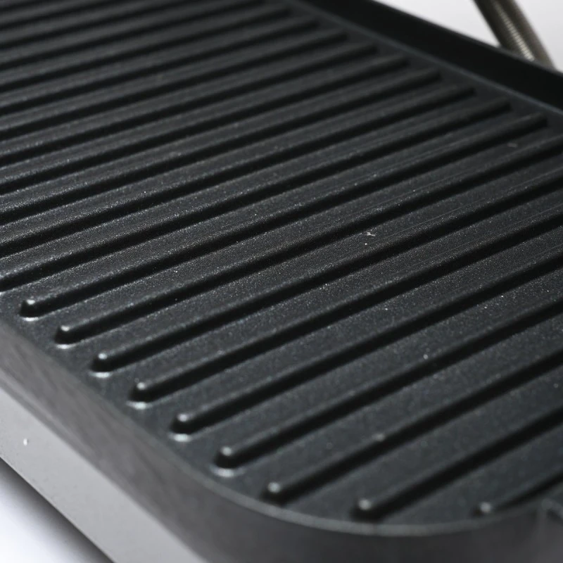 GRILL TOASTER OAK 2-SLICE 1300w WITH NON-STICK PLATES