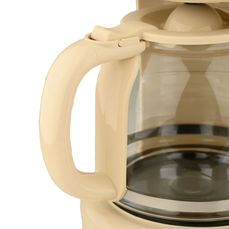 COFFEE MAKER IVORIS PLASTIC 900W WITH GLASS JUG 1.5lt