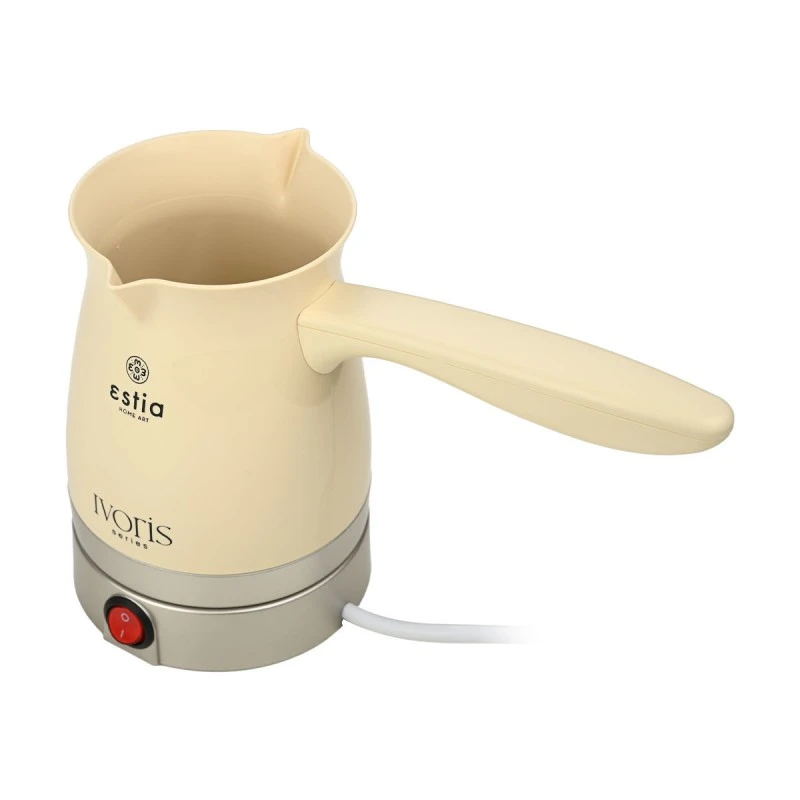 ELECTRIC GREEK COFFEE POT IVORIS 800W WITH DETACHABLE BASE 360°