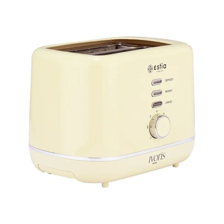 TOASTER IVORIS  2-SLICE WITH 7 BROWNING 850w