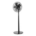 STAND FAN LEVANTO 40cm 55w BLACK WITH REMOTE CONTROL