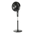 STAND FAN AITHER 40cm 45w BLACK WITH TIMER