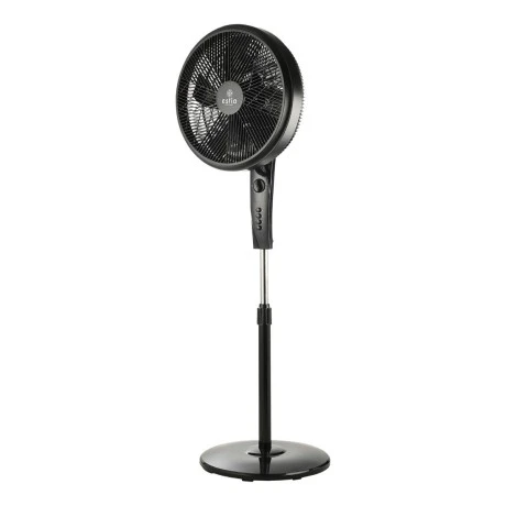 STAND FAN AITHER 40cm 45w BLACK WITH TIMER