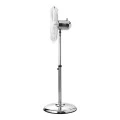 STAND FAN RETROFLOW 40cm 50w METALLIC SILVER