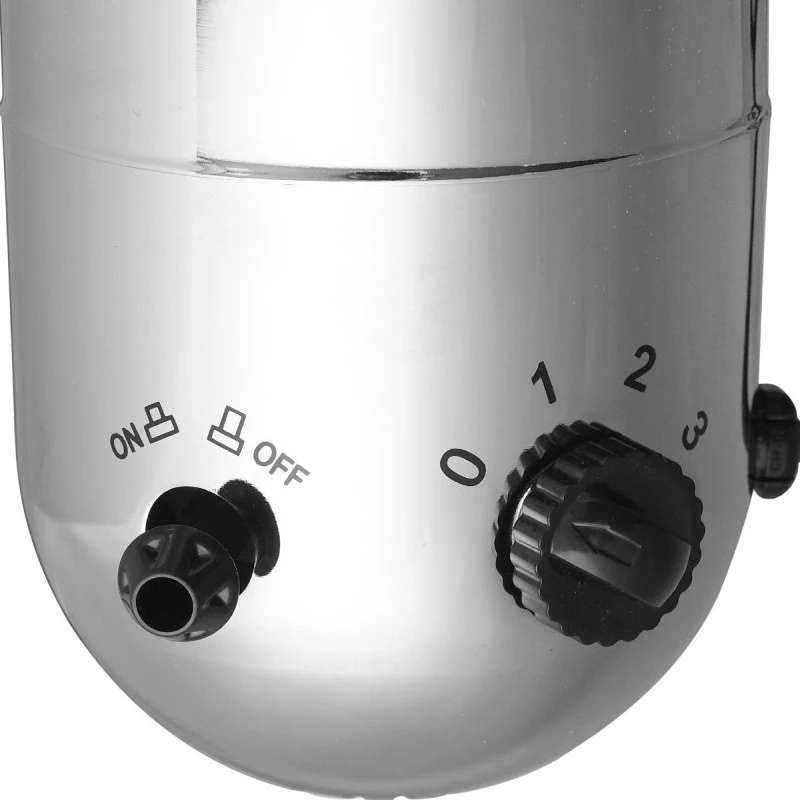 TABLE FAN RETROFLOW 30cm 40w METALLIC SILVER