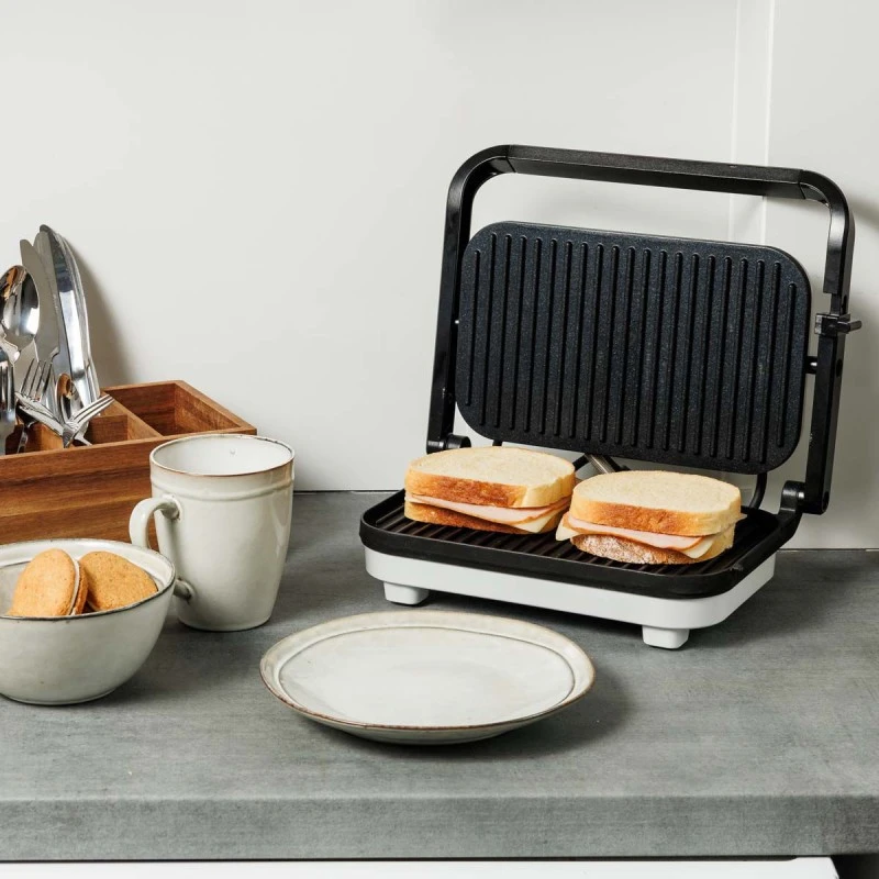 GRILL TOASTER INTENSE LUMINUS 2-SLICE 1300W WITH NON-STICK PLATES MATTE