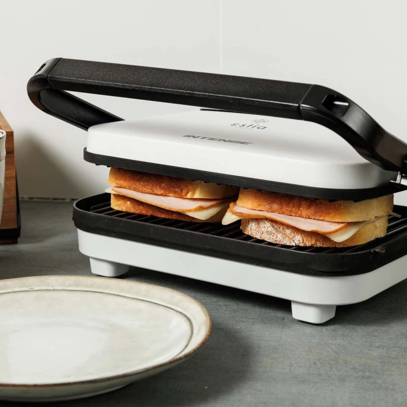 GRILL TOASTER INTENSE LUMINUS 2-SLICE 1300W WITH NON-STICK PLATES MATTE