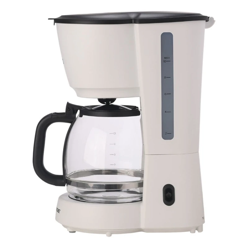 COFFEE MAKER INTENCE PLASTIC 1000W WITH GLASS JUG 1.25lt MATTE