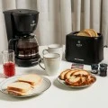 TOASTER INTENSE DARK 2-SLICE WITH 7 BROWNING 750w MATTE