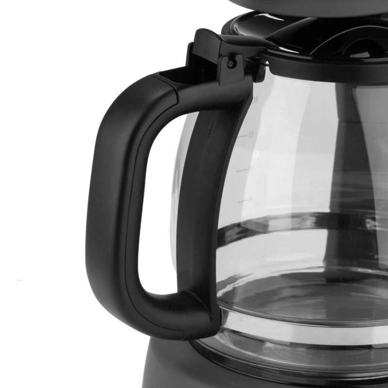 COFFEE MAKER INTENCE PLASTIC 1000W WITH GLASS JUG 1.25lt MATTE