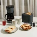 COFFEE MAKER INTENCE PLASTIC 1000W WITH GLASS JUG 1.25lt MATTE