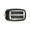 TOASTER OAK 2-SLICE 700W WITH 7 BROWNING BLACK