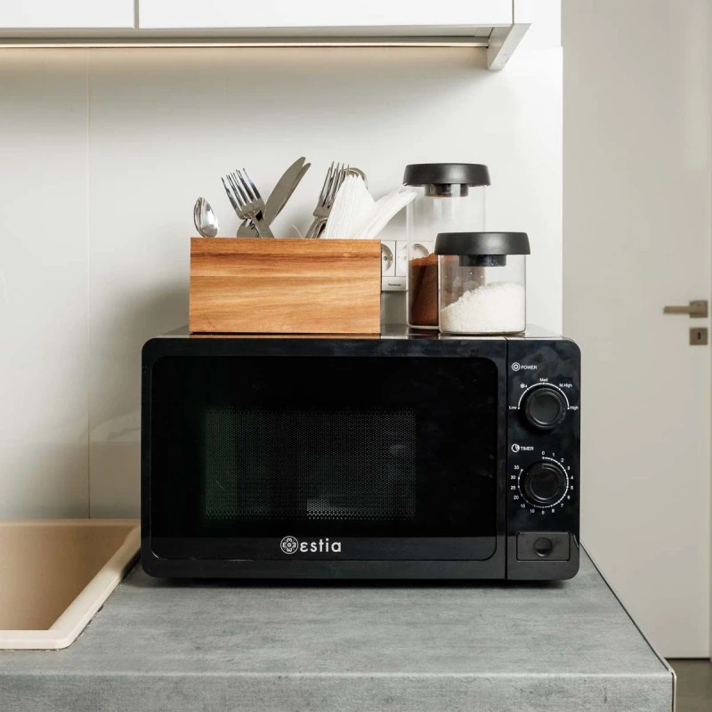 MICROWAVE OVEN WAVE PRO 700W 20lt BLACK