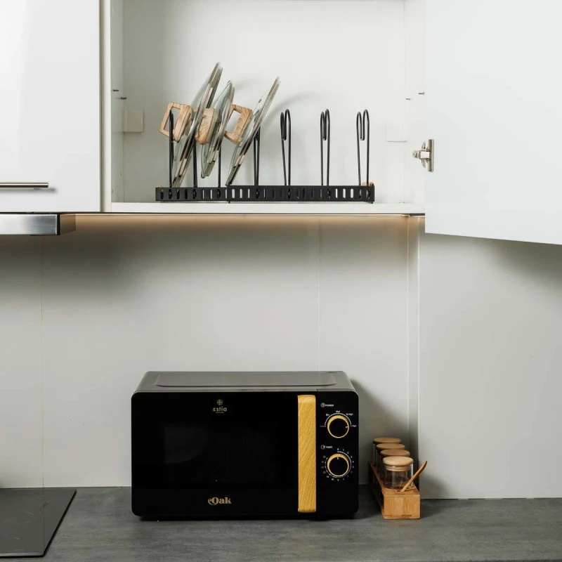 MICROWAVE OVEN OAK 700W 20lt BLACK
