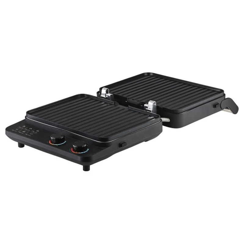 GRILL TOASTER INOXSENSE 4-SLICE 2000w WITH DETACHABLE PLATES