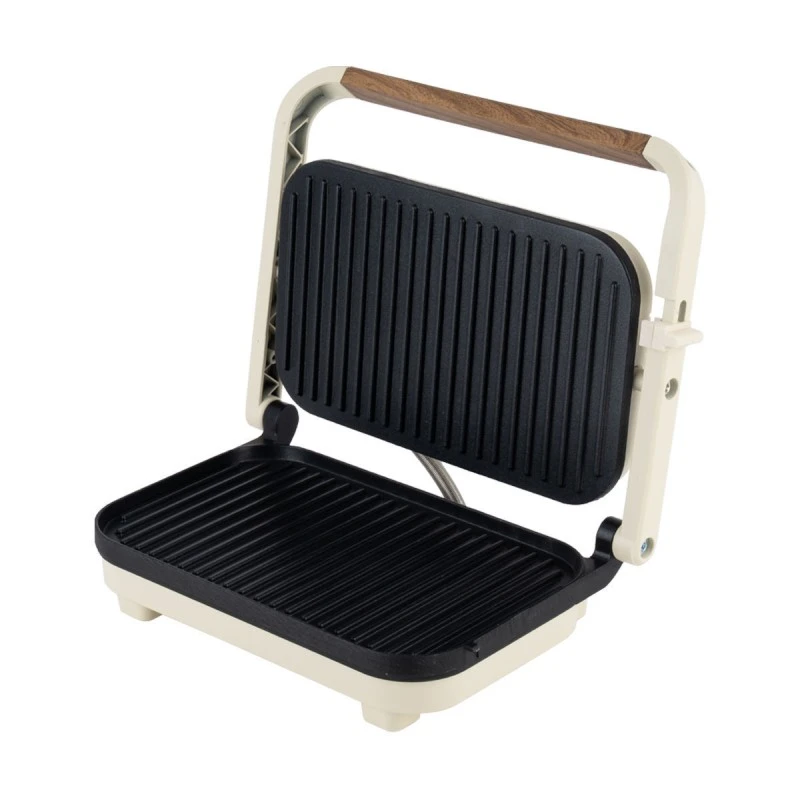 GRILL TOASTER PURE CREAM 2-SLICE 1300W WITH NON-STICK PLATES CRÈME