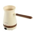 ELECTRIC GREEK COFFEE POT PURE CREAM 1000W WITH DETACHABLE BASE 360° 0.25Lt CRÈME