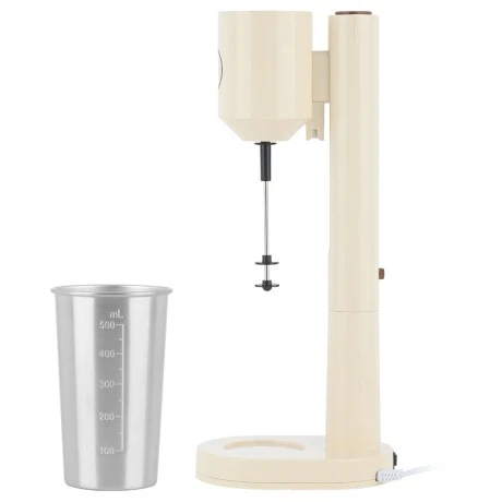 TABLE DRINK MIXER PURE CREAM WITH STAINLESS STEEL MEASURING CUP 100W 500ml CRÈME
