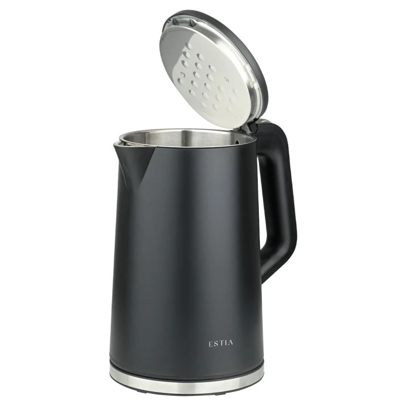 KETTLE HEATLINE BLACK 1800W 1.7lt