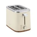 TOASTER PURE CREAM 2-SLIDE 800W CRÈME