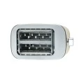 TOASTER PURE CREAM 2-SLIDE 800W CRÈME
