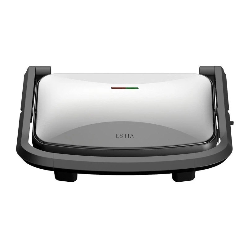 SANDWICH TOASTER INOXSENSE 2-SLICE 1000W WITH NON-STICK PLATES