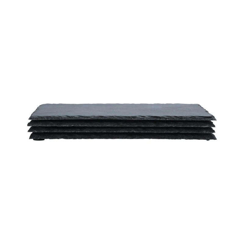 ESTIA ΠΛΑΤΩ ΣΕΡΒΙΡΙΣΜΑΤΟΣ ΣΧΙΣΤΟΛΙΘΟΥ 22x14cm ΣΕΤ 4 ΤΕΜ.