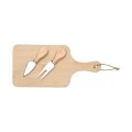 SERVING PLATE BAMBOO WITH ACCESSORIES 5x14cm