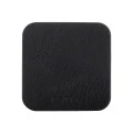 ESTIA ΣΟΥΒΕΡ ALLURE PVC 10x10cm ΜΑΥΡΟ  ΣΕΤ 4 ΤΕΜ.