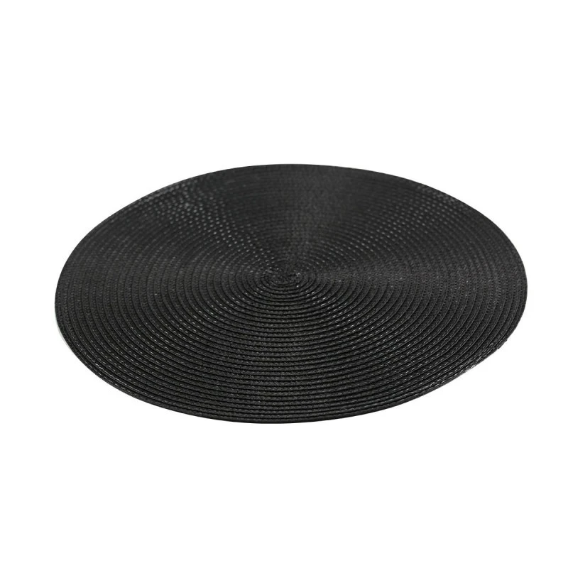 PLACEMAT CIRCA PP Φ38CM BLACK