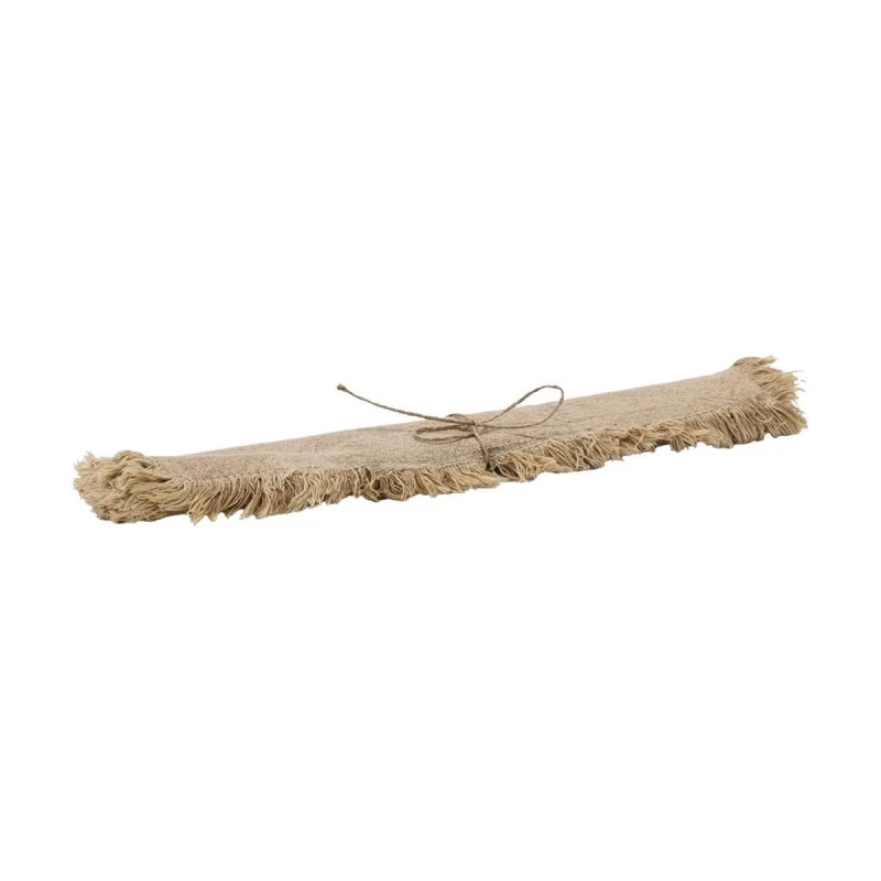 PLACEMAT LOOM 33x50cm WITH FRINGES BEIGE