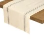TABLE RUNNER RUSTIC 40x150cm GREY