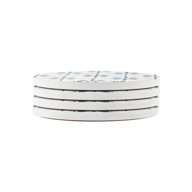 ESTIA ΣΟΥΒΕΡ AEGEAN TILE ΚΕΡΑΜΙΚΟ Φ10.3cm ΣΕΤ 4 ΤΕΜ