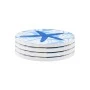 COVERS SHELL SHORE CERAMIC Φ10.3cm SET OF 4 PCS.