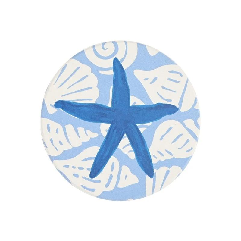 COVERS SHELL SHORE CERAMIC Φ10.3cm SET OF 4 PCS.