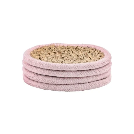COASTERS GAIA Φ12cm 4PCS PINK