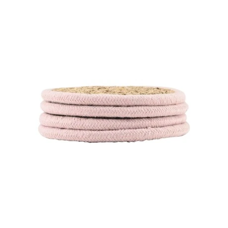 COASTERS GAIA Φ12cm 4PCS PINK