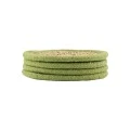 COASTERS GAIA Φ12cm 4PCS GREEN