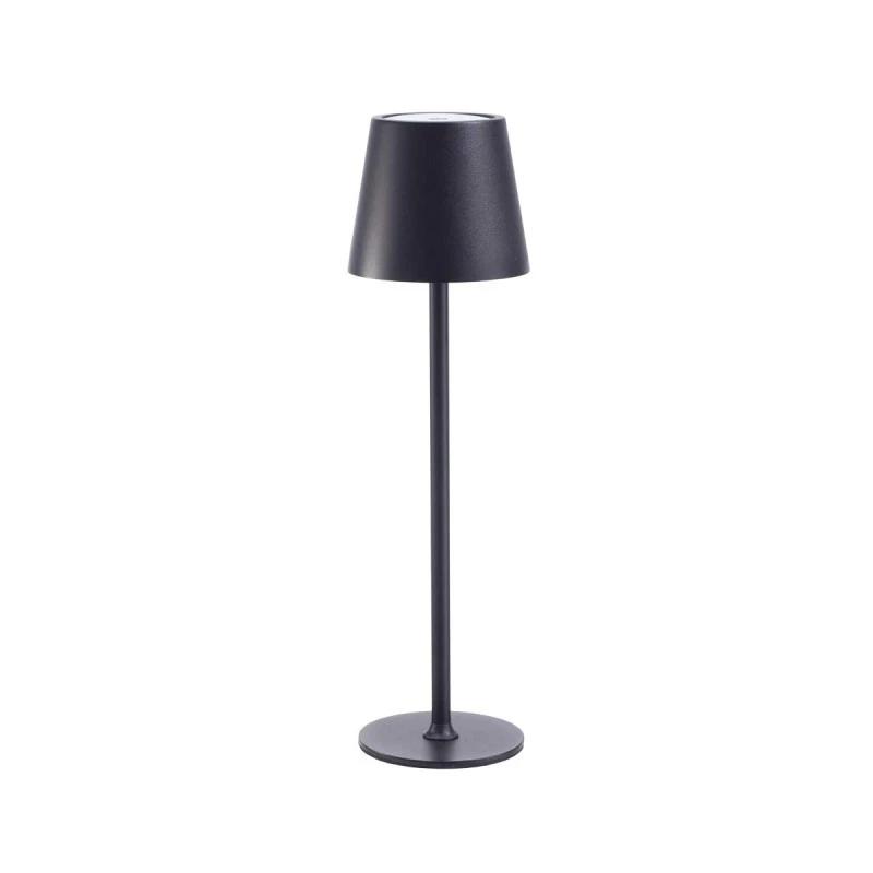 TOUCH TABLE LAMP DIMMIBLE ELIO BLACK