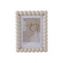 PHOTO FRAME FIBRA WITH WOOD BORDER BEIGE 15.8x2.5x20.4cm