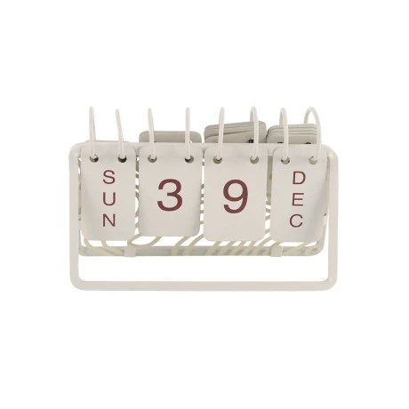 METAL DECORATIVE CALENDAR FERRA 18.4x7x12.7cm