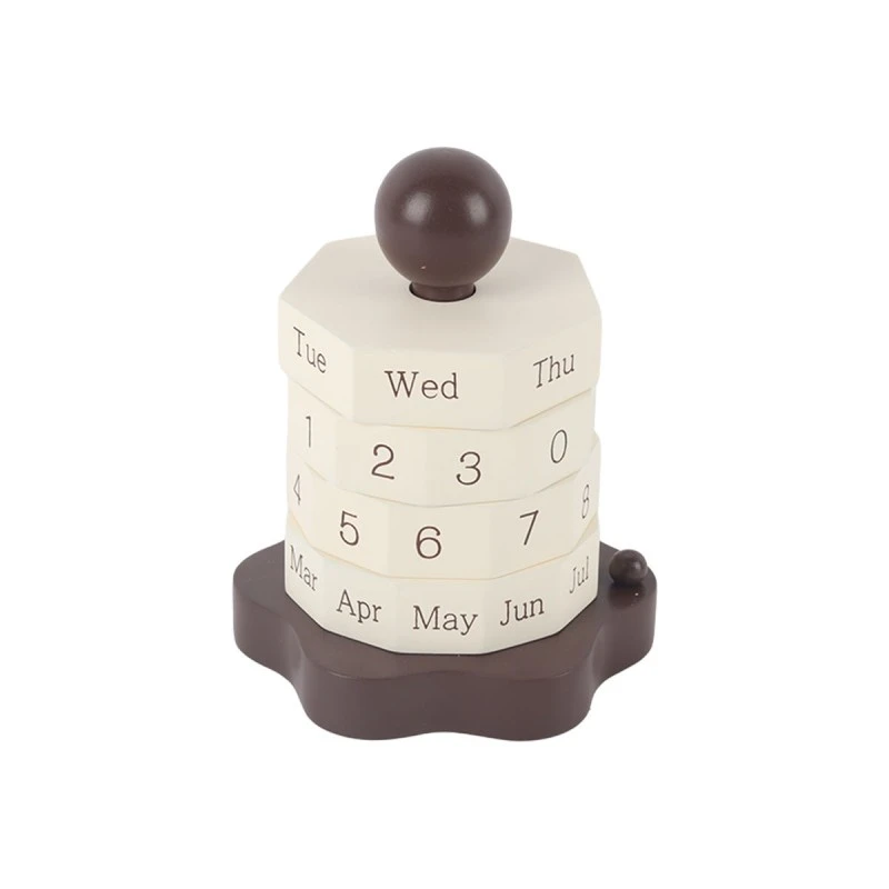 WOOD DECO CALENDAR FIBRA 10x13cm