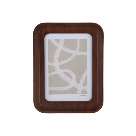 WOOD PHOTO FRAME FIBRA 17x3x22cm