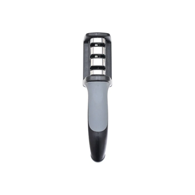 3-STAGE KNIFE SHARPENER WITH ERGONOMIC HANDLE