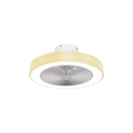CEILING FAN HALO FLOW 50cm 15W WITH CCT LED LIGHT 45W  &amp; REMOTE CONTROL WOOD