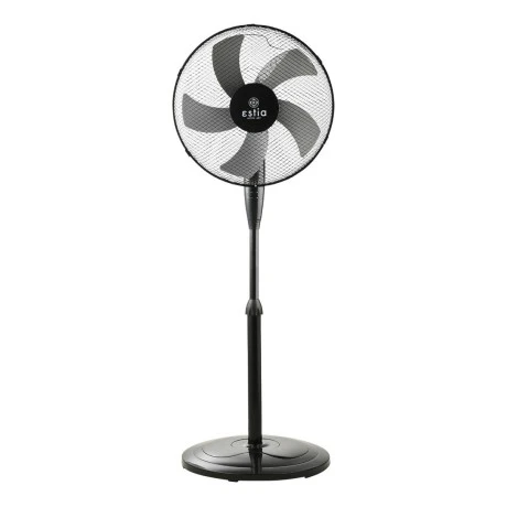 STAND FAN AEROPULSE 40cm 50w WITH HEAVY DUTY ROUND BASE BLACK