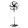 ESTIA ΑΝΕΜΙΣΤΗΡΑΣ ΣΤΑΝΤ ΕΠΙΔΑΠΕΔΙΟΣ AEROPULSE 40cm 50w ΜΕ ΣΤΡΟΓΓYΛΗ ΒΑΣΗ ΒΑΡΕΩΣ ΤΥΠΟΥ ΜΑΥΡΟΣ